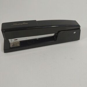 Vintage Swingline 747 Stapler Black Metal Solid Classic